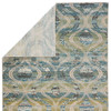 Jaipur Living Jive RHN03 Trellis Blue Power Loomed Area Rugs