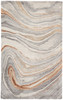 Jaipur Living Atha GES21 Abstract Copper Hand Tufted - 12'x15' Rectangle Area Rug