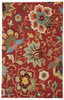 Jaipur Living Zamora HAC11 Floral Red Hand Tufted - 10'x14' Rectangle Area Rug