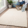 Jaipur Living Tracie NAT32 Solid White Handwoven - 6'x9' Rectangle Area Rug