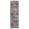 Jaipur Living Farella SWO10 Oriental Blue Power Loomed Area Rugs