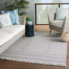 Jaipur Living Ramos TKL04 Border Gray Power Loomed Area Rugs