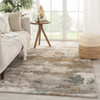 Jaipur Living Glacier TRD05 Abstract Light Gray Hand Tufted Area Rugs