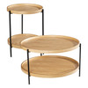 Verlington Round Cocktail Table - Natural