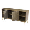 Crestbury Media Console W/ Storage