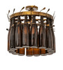 Meyda 20" Wide Tuscan Vineyard Estate 16 Light Wine Bottle Chandelier