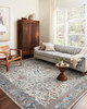 Loloi II Bianca Bia-05 Dove / Multi Power Loomed Area Rugs