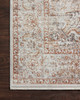 Loloi Bonney Bny-01 Ivory / Sunset Power Loomed Area Rugs