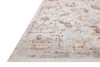 Loloi Bonney Bny-04 Silver / Sunset Power Loomed Area Rugs