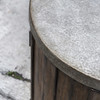 Uttermost Maxfield Wooden Drum Accent Table