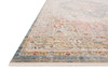 Loloi Claire Cle-04 Blue / Multi Power Loomed Area Rugs