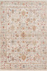 Loloi Claire Cle-05 Ivory / Multi Power Loomed Area Rugs