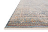 Loloi Claire Cle-06 Blue / Sunset Power Loomed Area Rugs