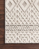 Loloi Cole Col-04 Silver / Ivory Power Loomed Area Rugs