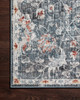 Loloi II Cassandra Csn-04 Blue / Rust Power Loomed Area Rugs