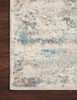 Loloi II Estelle Est-03 Ivory / Ocean Power Loomed Area Rugs