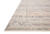 Loloi Faye Fay-09 Denim / Rust Power Loomed Area Rugs