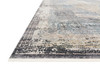 Loloi Gemma Gem-04 Charcoal / Multi Power Loomed Area Rugs