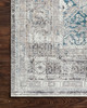 Loloi Gemma Gem-05 Silver / Blue Power Loomed Area Rugs