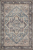 Loloi II Hathaway Hth-01 Navy / Multi Power Loomed Area Rugs