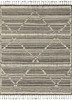 Loloi Iman Ima-01 Ivory / Charcoal Hand Knotted Area Rugs