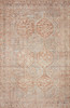 Loloi Jules Jul-04 Tangerine / Mist Power Loomed Area Rugs