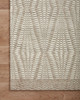 Loloi Kenzie Knz-01 Ivory / Taupe Hand Woven Area Rugs