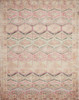 Loloi II Layla Lay-17 Pink / Lagoon Power Loomed Area Rugs