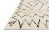 Loloi Leela Lee-02 Oatmeal / Denim Hand Tufted Area Rugs