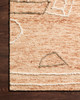 Loloi Leela Lee-05 Terracotta / Natural Hand Tufted Area Rugs