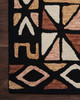 Loloi Nala Nal-05 Spice / Black Hand Tufted Area Rugs