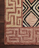 Loloi Nala Nal-06 Rose / Black Hand Tufted Area Rugs