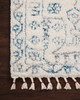 Loloi Ronnie Ron-01 Ivory / Ocean Power Loomed Area Rugs