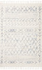 Loloi Ronnie Ron-02 Ivory / Sky Power Loomed Area Rugs