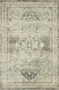 Loloi II Rosette Ros-09 Sage / Beige Power Loomed Area Rugs