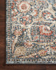 Loloi II Saban Sab-02 Blue / Spice Power Loomed Area Rugs