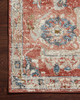 Loloi II Saban Sab-08 Rust / Multi Power Loomed Area Rugs