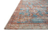 Loloi Sebastian Seb-07 Ocean / Spice Power Loomed Area Rugs