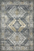 Loloi II Skye Sky-09 Graphite / Silver Power Loomed Area Rugs