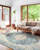 Loloi II Skye Sky-12 Ocean / Multi Power Loomed Area Rugs