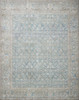 Loloi II Wynter Wyn-10 Ocean / Silver Power Loomed Area Rugs