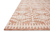 Loloi Yeshaia Yes-06 Terracotta / Ivory Power Loomed Area Rugs