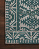 Loloi Yeshaia Yes-08 Teal / Dove Power Loomed Area Rugs