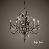 Uttermost Cristal De Lisbon 6+2 Light Chandelier