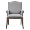 Uttermost Lantry Stony Gray Accent Chair