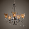 Uttermost Vetraio 5lt Oil Rubbed Bronze Chandelier