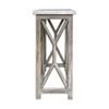 Uttermost Catali Ivory Stone Console Table