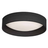 Dainolite 15" Flush Mount, Black Shade - CFLD-1522-797