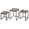 Uttermost Bomani Wood Nesting Tables Set/3