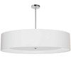 Dainolite 6lt Helena Pendant Pc, Wh W/wh Diffuser - HEL-406P-PC-WH